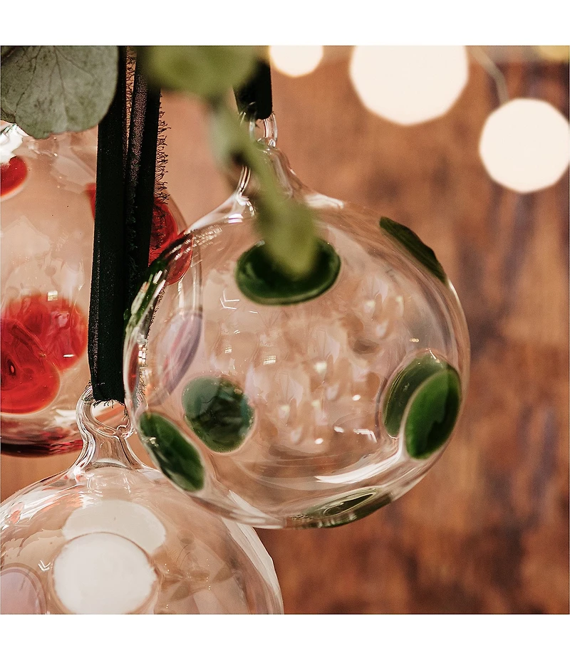 VIETRI Mouthblown Glass Drop Ornament