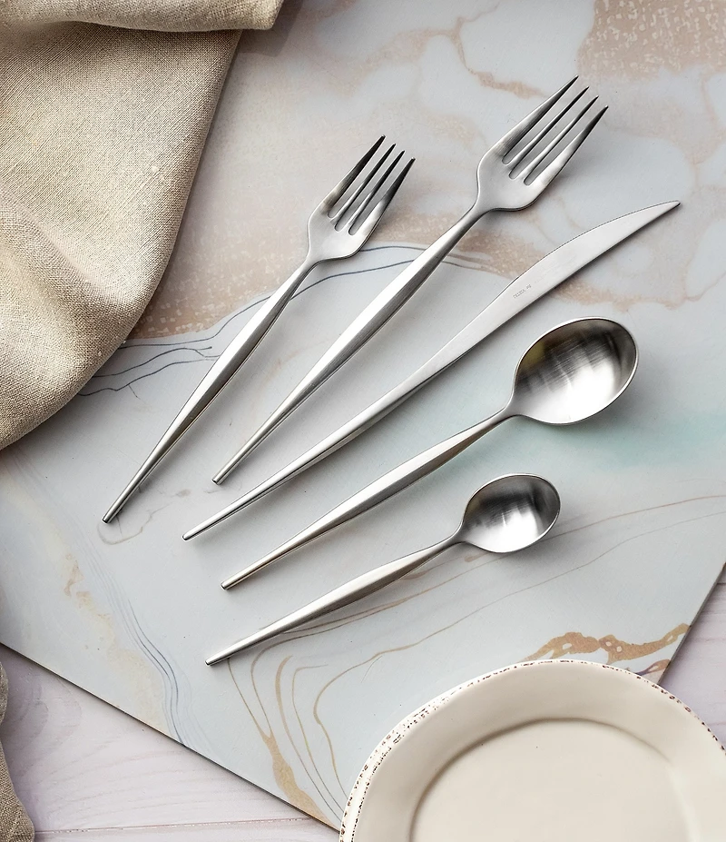 VIETRI Natura Silver Five-Piece Place Setting