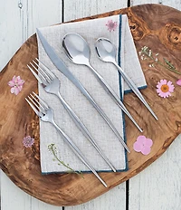 VIETRI Natura Silver Five-Piece Place Setting