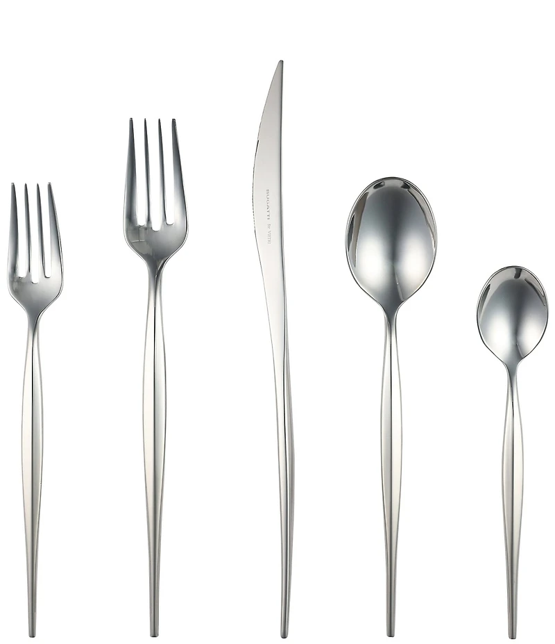VIETRI Natura Silver Five-Piece Place Setting