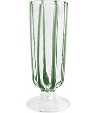 VIETRI Nuovo Stripe Collection Champagne Glass