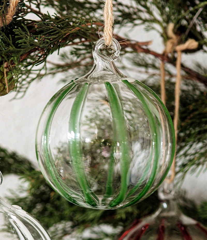 VIETRI Nuovo Stripe Ornament