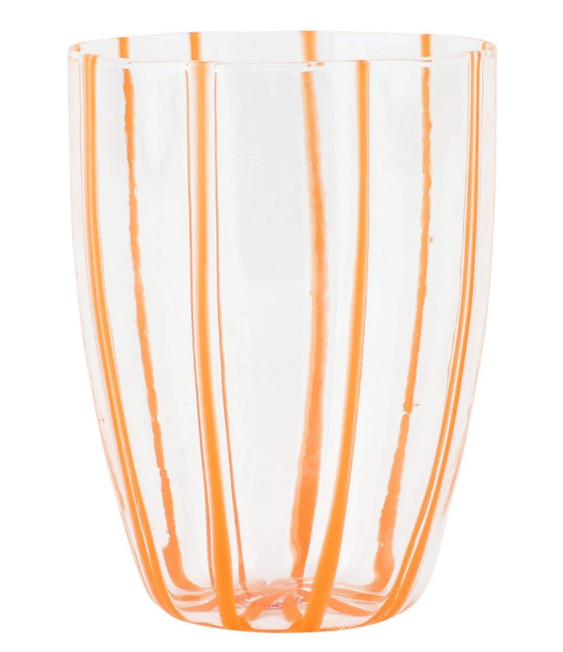 VIETRI Nuovo Stripe Collection Tall Tumbler