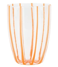 VIETRI Nuovo Stripe Collection Tall Tumbler