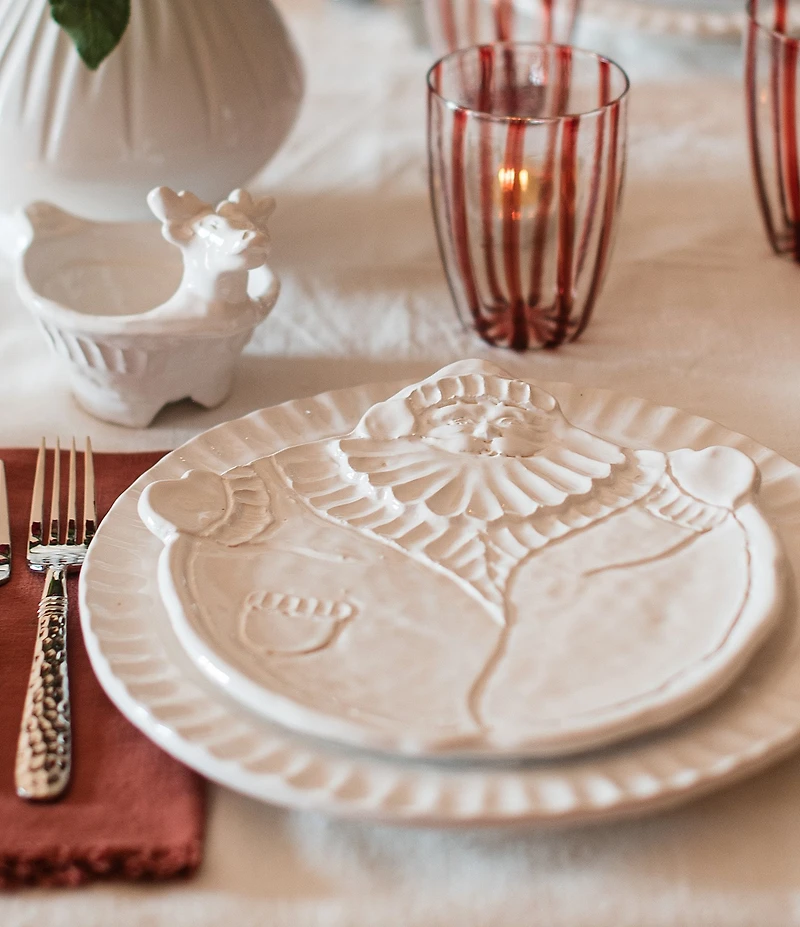 VIETRI Nuovo Stripe Collection Tall Tumbler