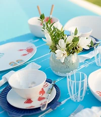 VIETRI Nuovo Stripe Tall Tumbler