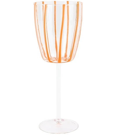 VIETRI Nuovo Stripe Collection Wine Glass