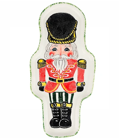 VIETRI Nutcrackers Figural Shaped Platter