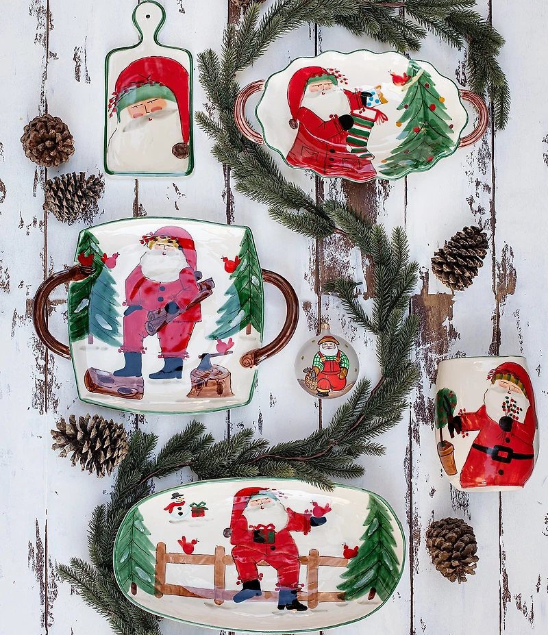 VIETRI Old St. Nick Gardener Ornament