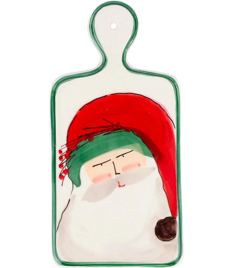 VIETRI Old St. Nick Small Cheese Board