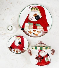 VIETRI Old St. Nick Cookie Platter