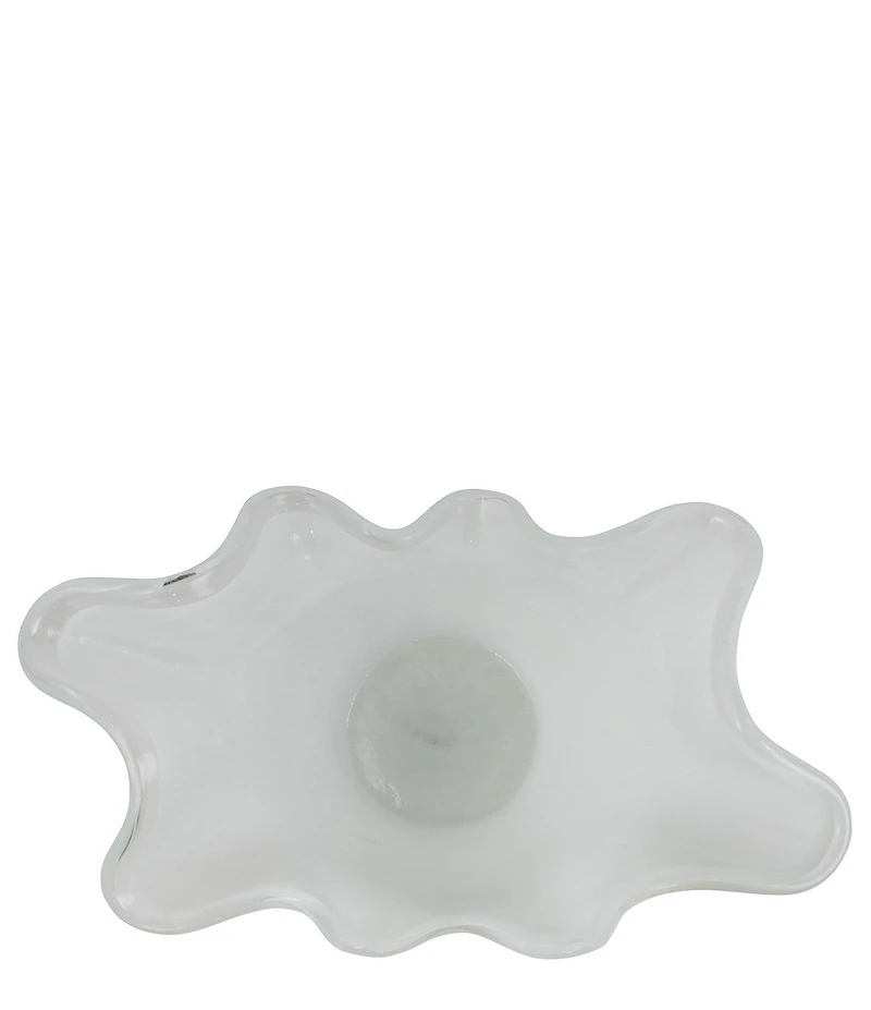 VIETRI Onda Blown Glass Medium Centerpiece Bowl