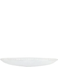 VIETRI Onda Glass Long Oval Serving Bowl