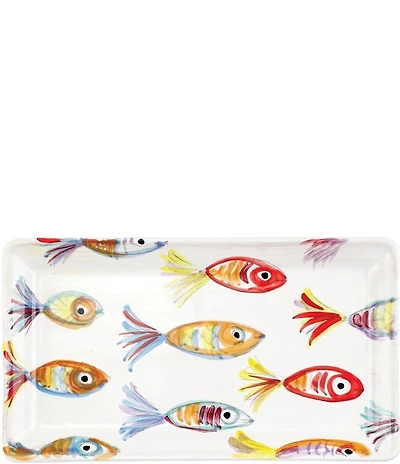 VIETRI Pesci Colorati Rectangular Platter