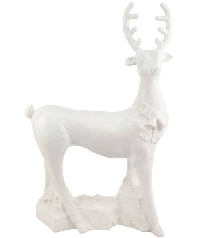 VIETRI Pietra Natale Figural Deer Sculpture Figurine
