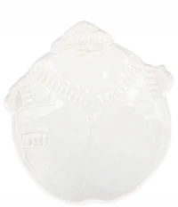 VIETRI Pietra Natale Figural Santa Medium Footed Bowl