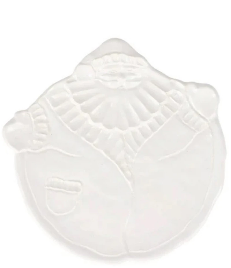 VIETRI Pietra Natale Figural Santa Salad Plate