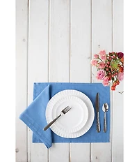 VIETRI Pietra Serena Collection White Dinner Plate