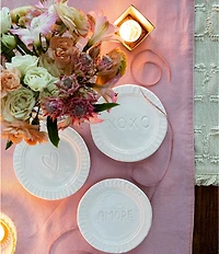VIETRI Pietra Serena Heart Plate