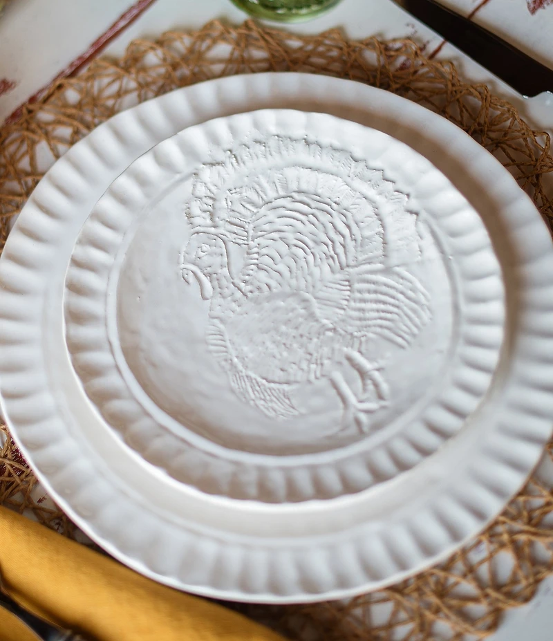 VIETRI Pietra Tacchino Collection Salad Plate