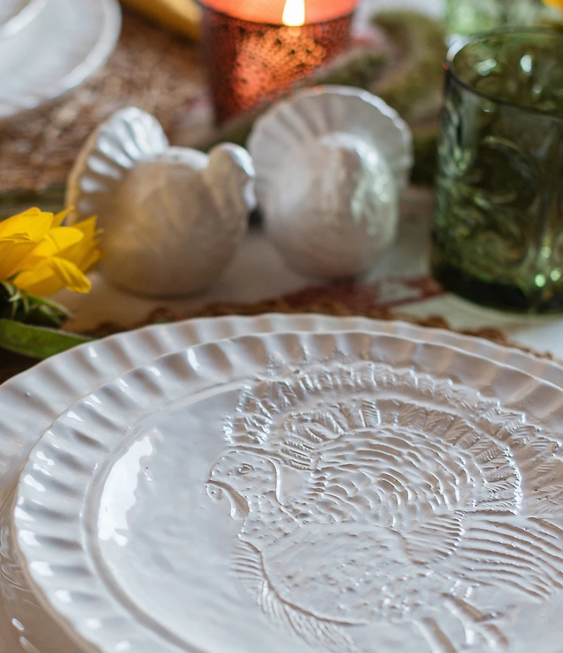 VIETRI Pietra Tacchino Figural Salt and Pepper Set