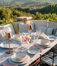 VIETRI Puccinelli Classic Clear Double Old Fashioned Glass