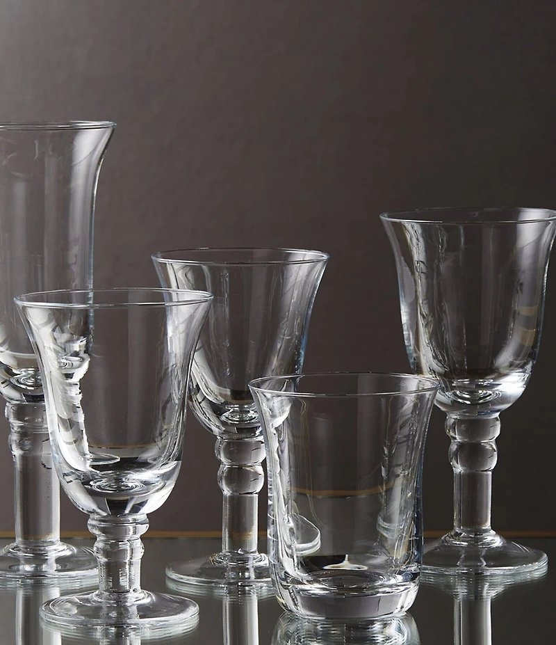 VIETRI Puccinelli Classic Clear Double Old Fashioned Glass