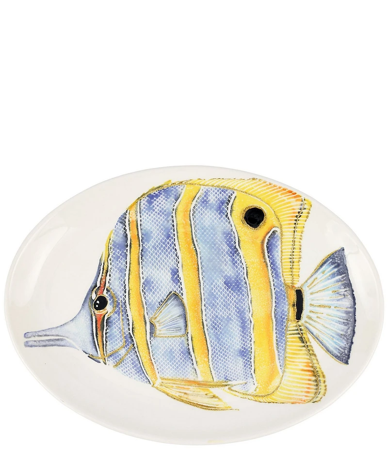 VIETRI Reef Collection Oval Platter