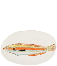 VIETRI Reef Collection Small Oval Platter