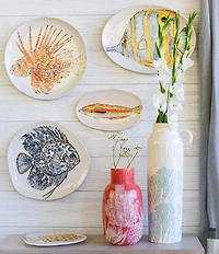 VIETRI Reef Collection Small Oval Platter