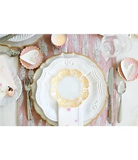 VIETRI Rufolo Glass Gold Canape Plate