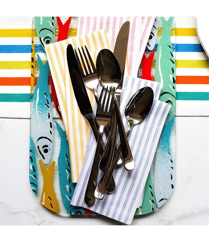 VIETRI Settimocielo Five-Piece Silver Place Setting