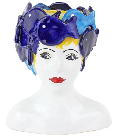 VIETRI Sicilian Heads Petite Pesci Head