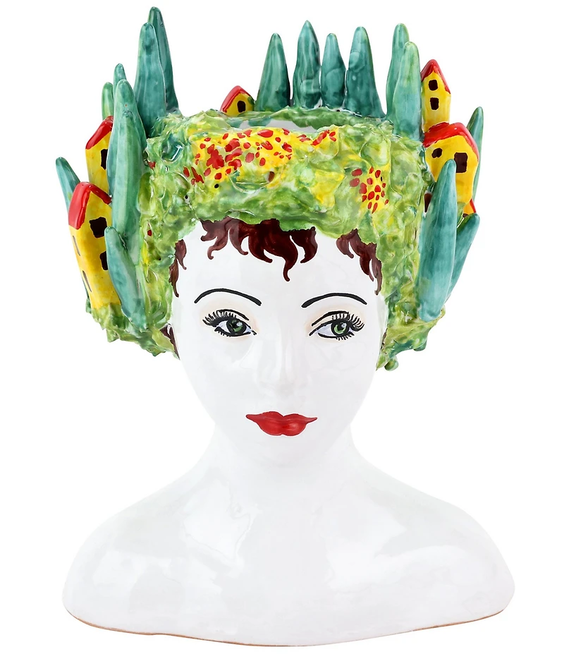 VIETRI Sicilian Heads Petite Tuscan Head