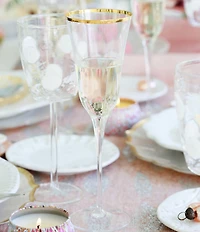 VIETRI Incanto Stone Assorted White Canape Plates, Set of 4