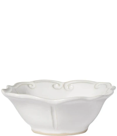 VIETRI Incanto Stone White Baroque Cereal Bowl