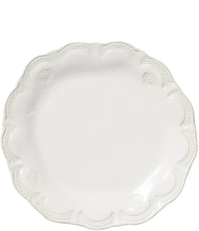 VIETRI Incanto Stone White Lace Dinner Plate