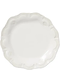 VIETRI Incanto Stone White Lace Dinner Plate