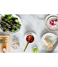 VIETRI Incanto Stone White Lace 4-Piece Place Setting