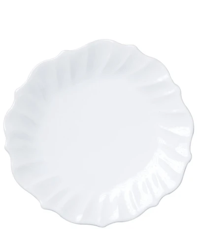 VIETRI Incanto Stone Ruffle Dinner Plates