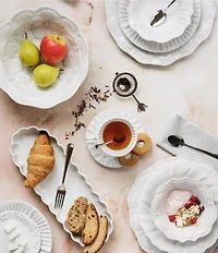 VIETRI Incanto Stone Stripe Salad Plate