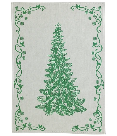 VIETRI Strofinaccio Tree Dish Towels, Set of 2