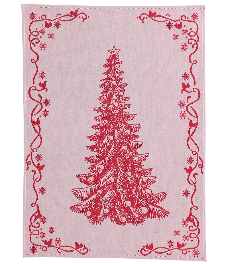 VIETRI Strofinaccio Tree Dish Towels, Set of 2