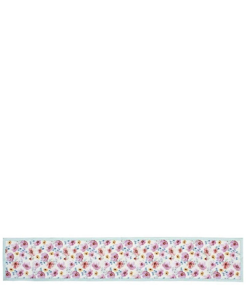 VIETRI Tavola Collection Floral Runner