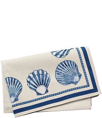 VIETRI Tavola Collection Shell Tablecloth