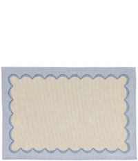 VIETRI Tavola Scalloped Placemats, Set of 4