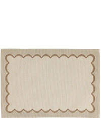 VIETRI Tavola Scalloped Placemats, Set of 4