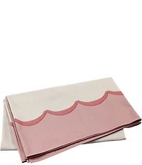 VIETRI Tavola Scalloped Tablecloth