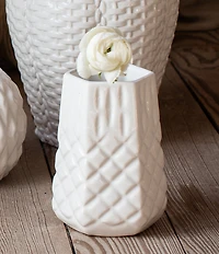 VIETRI Tessere Hexagonal Bud Vase