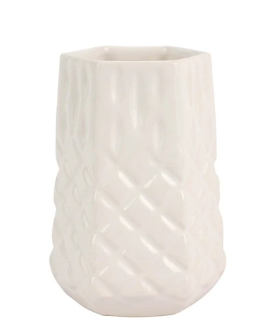 VIETRI Tessere Hexagonal Bud Vase